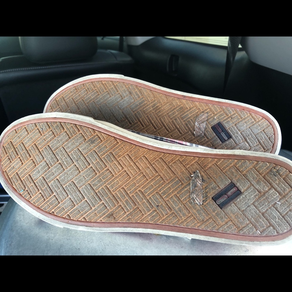 Tommy Hilfiger womens Pink Checker shoes size 8M - Picture 8 of 8
